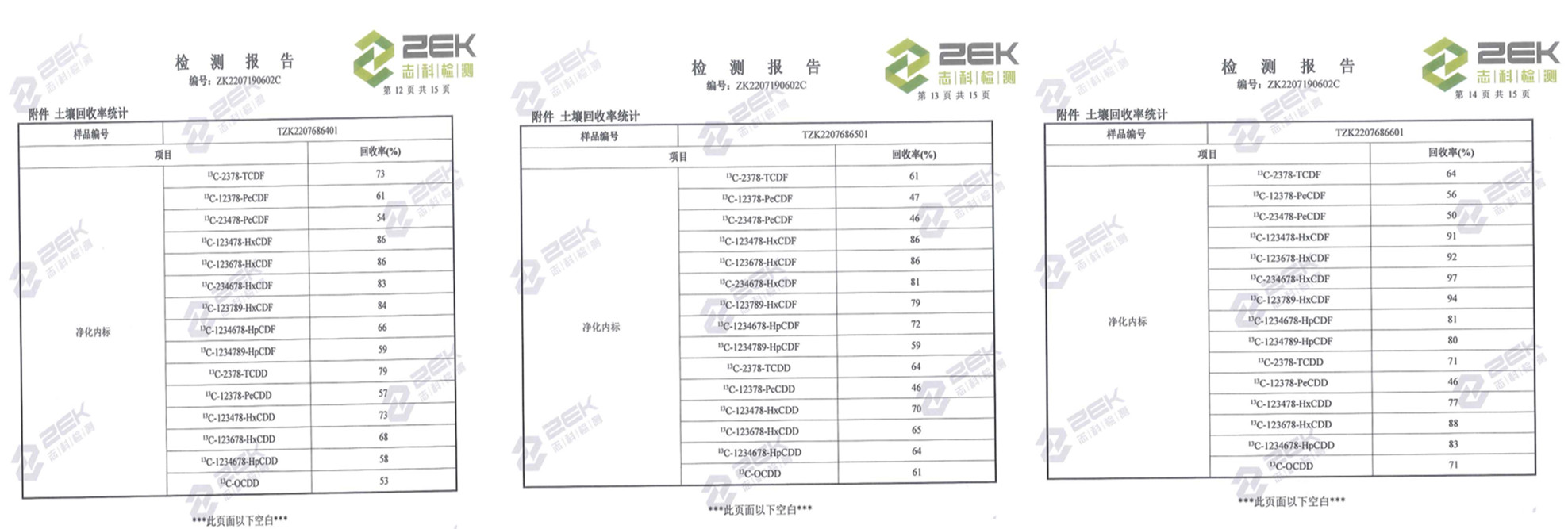 山东一诺土壤检测报告6