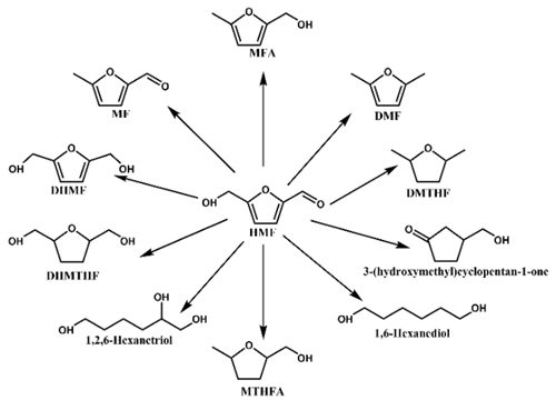 5-羟甲基糠醛的高值化转化